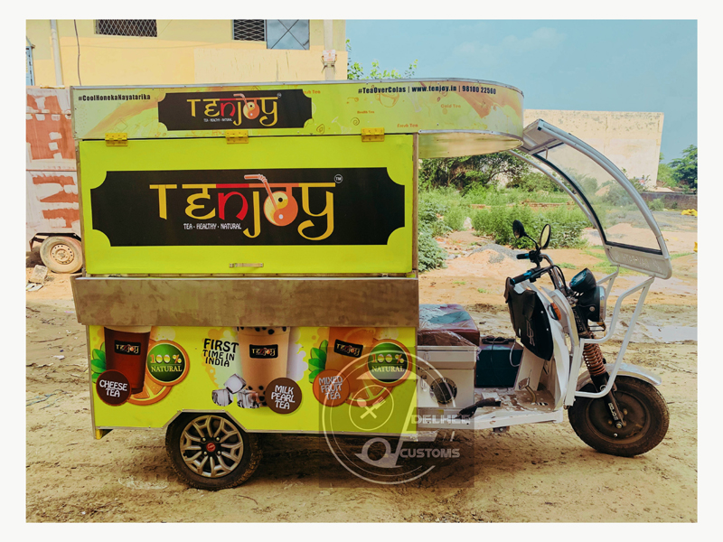 E-rickshaw Food Van